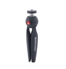 Manfrotto PIXI Mini tronožac sa stezaljkom (nosačem) za pametni telefon s više dodataka (MTPIXIMII B + MCPIXI) crni