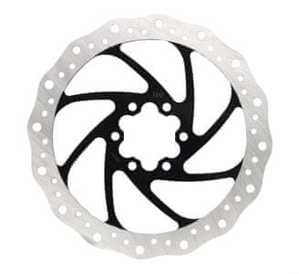 Barbieri diskovni rotor, 203 mm, crno-srebrni