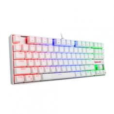 Redragon Kumara 2 K552-2 mehanička tipkovnica, RGB, TKL, plave tipke, bijela