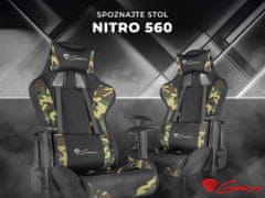 Genesis Nitro 560 stolica, vojna