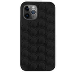 MG Pop It silikonska maska za iPhone 12 Pro Max, crno