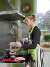 Dymo LT traka 12 mm, crna na crvenoj podlozi, 91203 (S0721630)