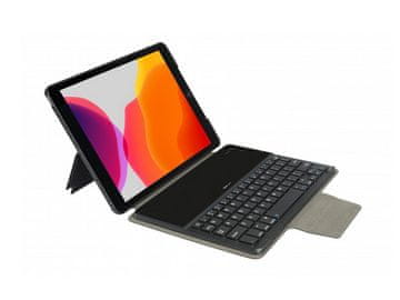 Gecko Keyboard Cover maskica s tipkovnicom za iPad 10.2 (7. in 8. generacija), crna