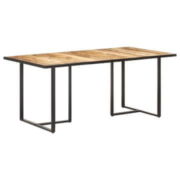 Vidaxl Blagovaonski stol 180 cm od neobrađenog drva manga