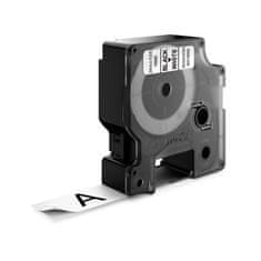 Dymo D1 traka 19 mm, crna na bijeloj podlozi, fleksibilni najlon (S0718050)