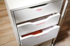 Dymo D1 traka 12 mm, crvena na bijeloj, 45015 (S0720550)