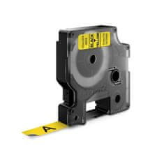Dymo D1 traka 12 mm, crna na žutoj podlozi, 450180 (S0720580)
