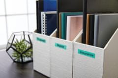 Dymo D1 traka 12 mm, crna na zelenoj podlozi, 450190 (S0720590)