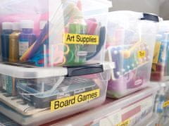 Dymo D1 traka 12 mm, crna na žutoj podlozi, 450180 (S0720580)