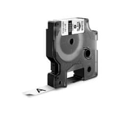 Dymo Rhino traka 12 mm, crna na bijeloj, vinilna, 18444