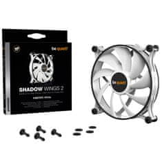 Be quiet! Shadow Wings 2 ventilator, 140 mm, bijeli (BL090)