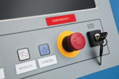 Dymo Rhino traka 19 mm, crna na bijeloj, vinilna, 18445