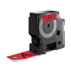 Dymo D1 53717 traka, 24 mm x 7 m, crno/ crvena