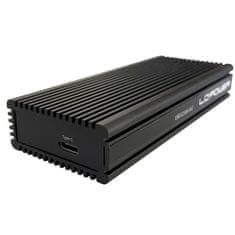 LC Power LC-M2-C-NVME-2X2 vanjsko kućište za SSD, M.2 NVMe, USB-C
