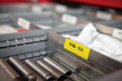 Dymo Rhino traka 12 mm, crna na bijeloj, izdržljivi poliester (18483)