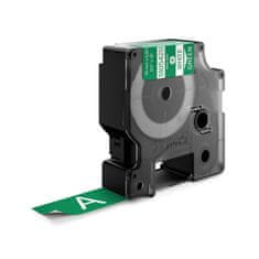 Dymo Rhino traka 19 mm, bijela na zelenoj podlozi, vinilna (1805420)