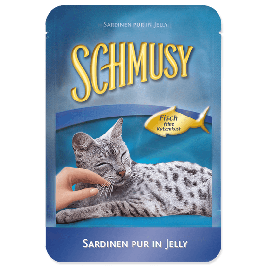 Schmusy hrana za mačke Nature Fish, tuna i sardine, 24 x 100 g