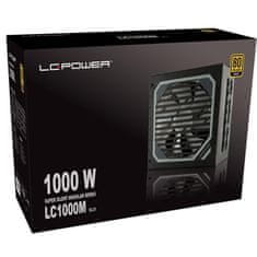 LC Power LC1000M V2.31 modularno napajanje, 1000 W, 80 PLUS Gold, ATX