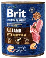 Brit Premium by Nature Lamb with Buckwheat, 6x800 g