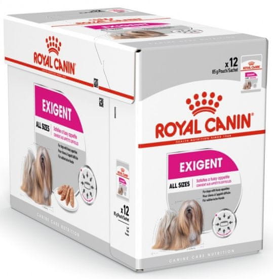 Royal Canin Exigent Dog Loaf hrana za pse u vrećama, 12x 85 g