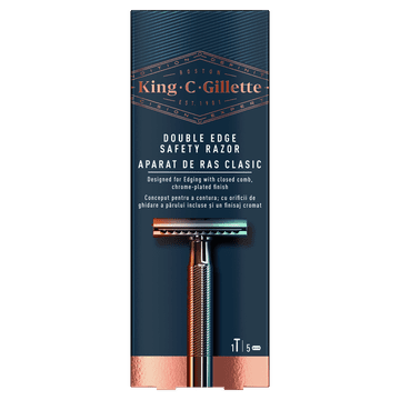Gillette King C. Razor muški aparat za brijanje, 5 glava za brijanje