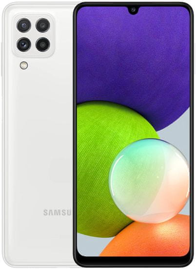 Samsung Galaxy A22 pametni telefon, 4 GB/64 GB, bijeli