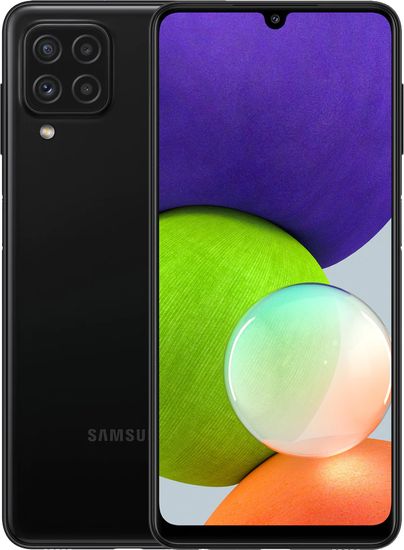 Samsung Galaxy A22 pametni telefon, 4 GB/64 GB, crni