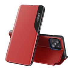 MG Eco Leather View preklopna maska za Xiaomi Mi 11, crvena