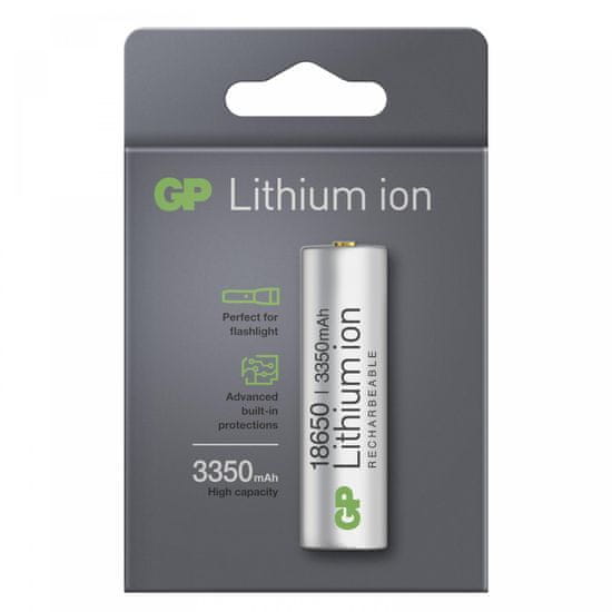 GP 1020072330 punjiva baterija Lithium-ion 18650, 3350 mAh, PCM