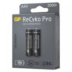 GP ReCyko Pro punjiva baterija, HR6, AA, 2 kom