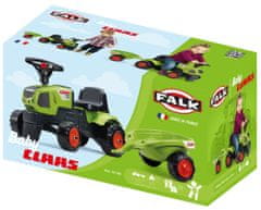 Falk Claas traktor s upravljačem i prikolicom