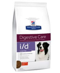 Hill's I/D Digestive Care Low Fat hrana za pse s piletinom, 12 kg
