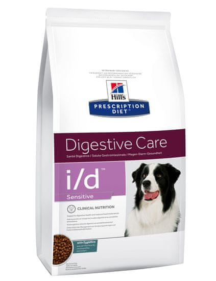Hill's I/D Digestive Care Sensitive hrana za pse, jaja i riža, 12 kg