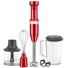 KitchenAid 5KHBV83 štapni mikser s priborom, Empire Red (5KHBV83EER)
