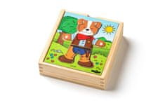 Woody slagalica Pas, drvena, 18 komada (br. 90016)