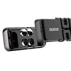 DUDAO F11s držač mobitela za auto + držač za kabel, crno