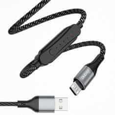 DUDAO L7 kabel USB / Micro USB 5A 1m, crno