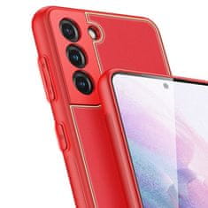 Dux Ducis Yolo kožna maska za Samsung Galaxy S21 Plus 5G, crvena