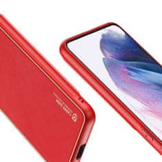 Dux Ducis Yolo kožna maska za Samsung Galaxy S21 Plus 5G, crvena