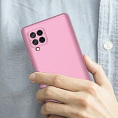 GKK 360 Full Body maska za Samsung Galaxy A42 5G, ružičasta