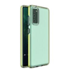 MG Spring Case silikonska maska za Samsung Galaxy S21 Plus 5G, žuta