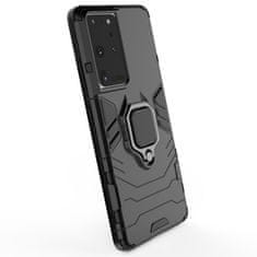 MG Ring Armor maska za Samsung Galaxy S21 Ultra 5G, crno