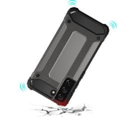 MG Hybrid Armor maska za Samsung Galaxy S21 Ultra 5G, crno
