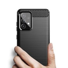 MG Carbon Case Flexible silikonska maska za Samsung Galaxy A72 4G, crno