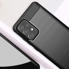 MG Carbon Case Flexible silikonska maska za Samsung Galaxy A72 4G, crno
