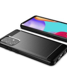 MG Carbon Case Flexible silikonska maska za Samsung Galaxy A72 4G, crno