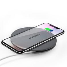 Ugreen bežični punjač QC 3.0 10W, siva