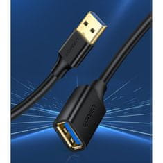 Ugreen US129 Extension produžni kabel USB 3.0 1.5m, crno
