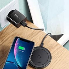 Ugreen UGR198 bežični punjač 10W, crno