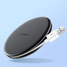 Ugreen bežični punjač QC 3.0 10W, siva